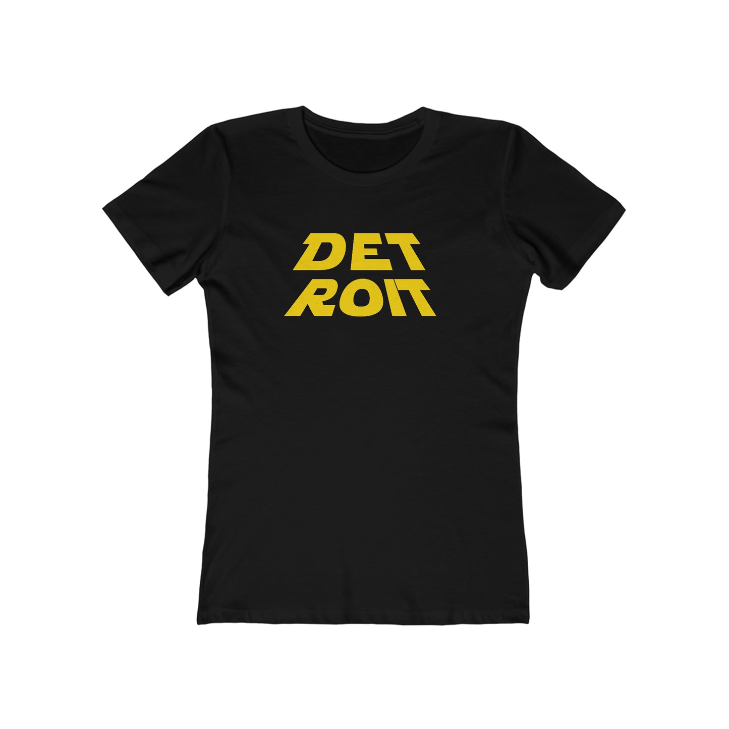 'Detroit 'T-Shirt (1970s Epic Sci-Fi Parody) | Women's Boyfriend Cut