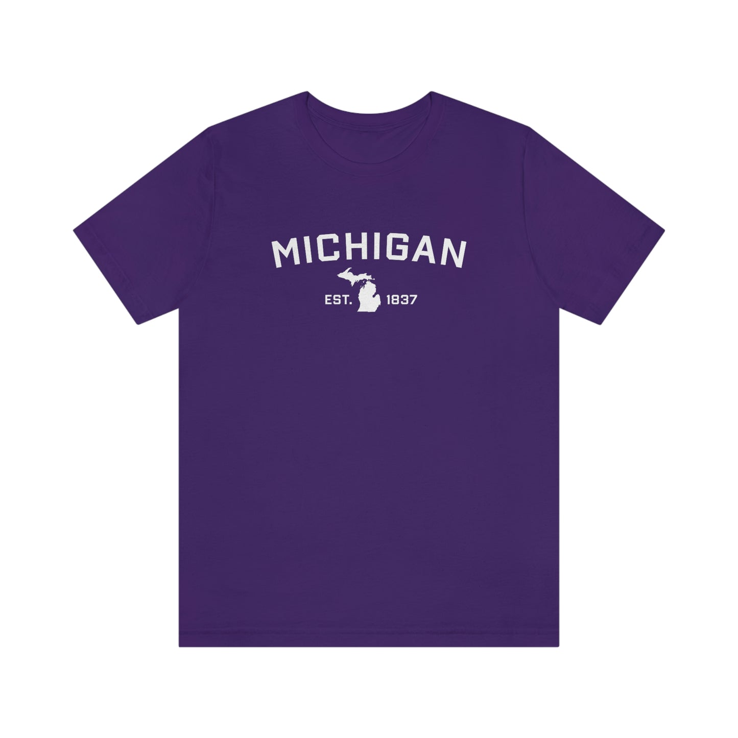 'Michigan EST 1837' ' T-Shirt | Unisex Standard Fit