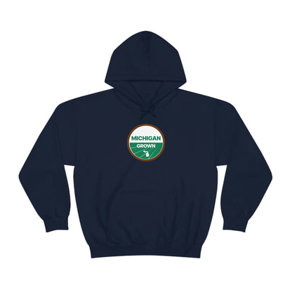 'Michigan Grown' Hoodie (Agricultural Certification Parody) | Unisex Standard