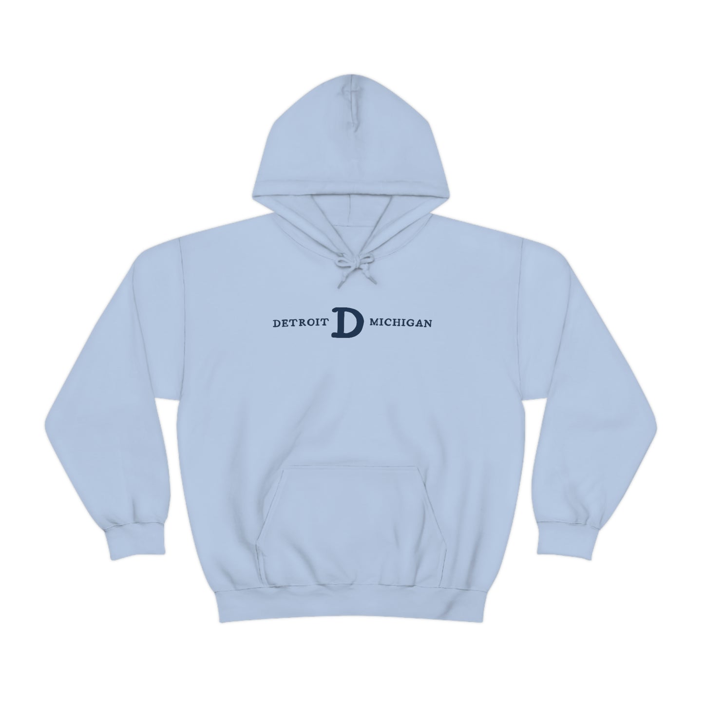 'Detroit Michigan' Hoodie (w/ Old French D) | Unisex Standard