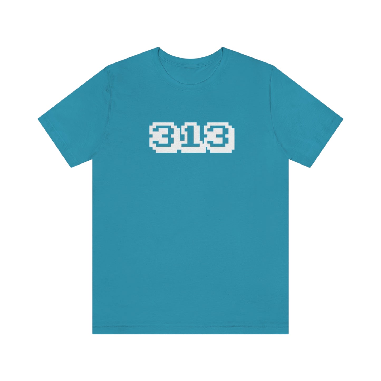 Detroit '313' T-Shirt (Arcade Font) | Unisex Standard Fit