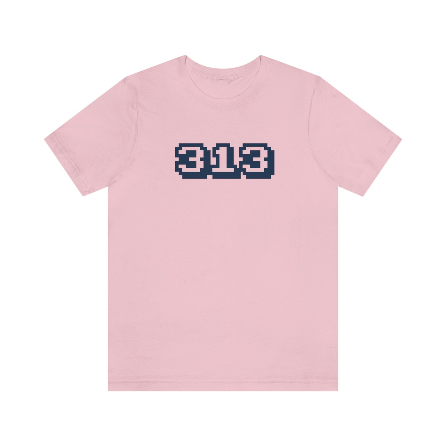 Detroit '313' T-Shirt (Arcade Font) | Unisex Standard Fit