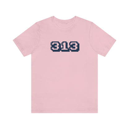 Detroit '313' T-Shirt (Arcade Font) | Unisex Standard Fit