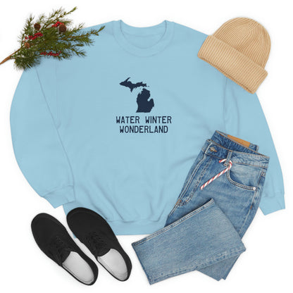 Michigan 'Water Winter Wonderland' Sweatshirt | Unisex Standard