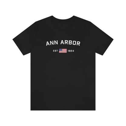 'Ann Arbor EST 1824' T-Shirt | Unisex Standard Fit