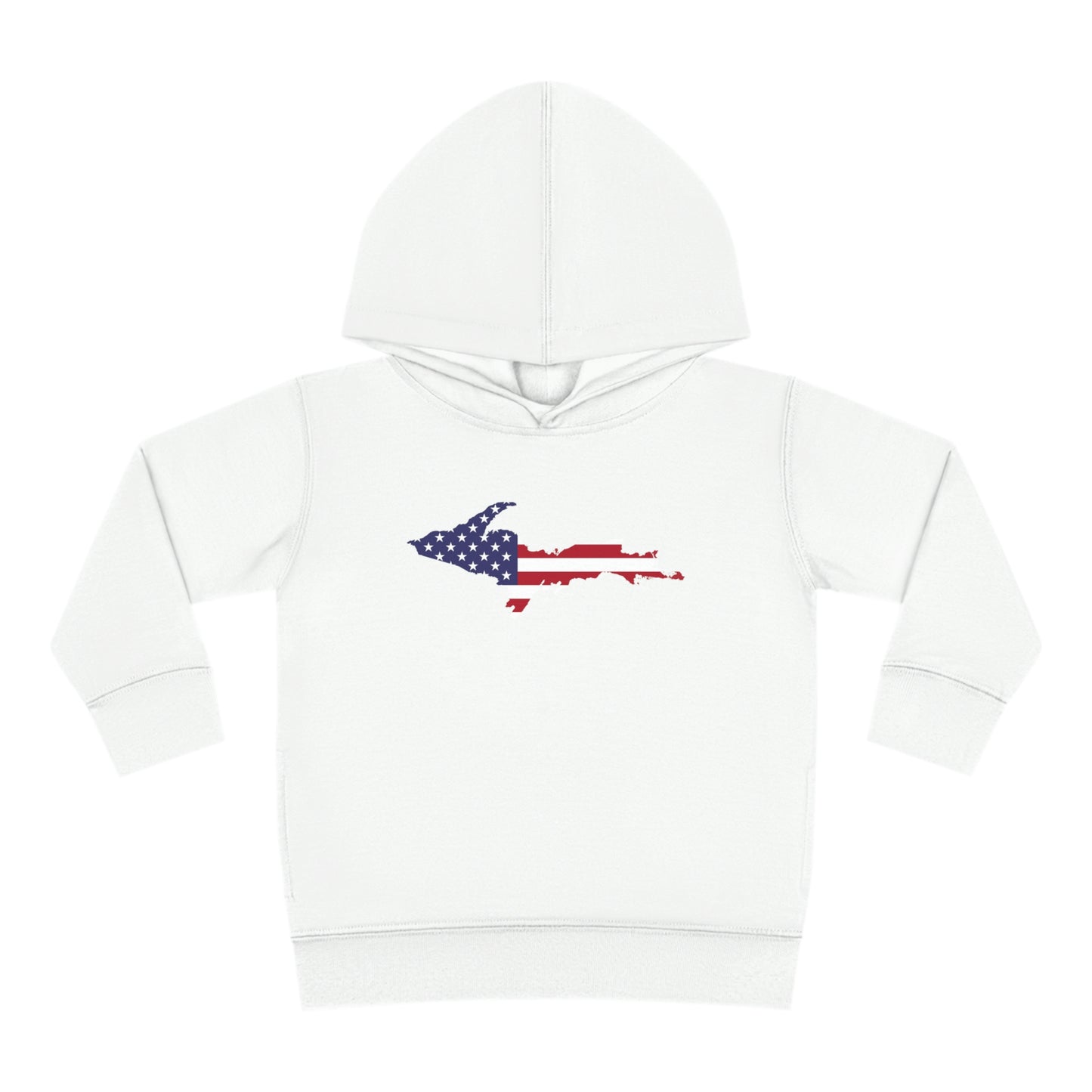 Michigan Upper Peninsula Hoodie (w/ UP USA Flag Outline) | Unisex Toddler