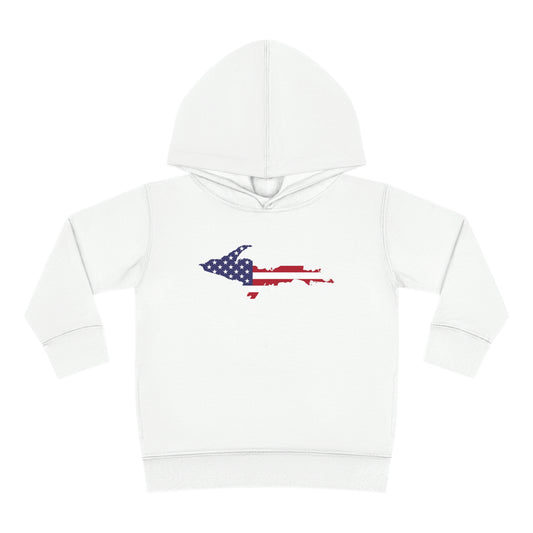 Michigan Upper Peninsula Hoodie (w/ UP USA Flag Outline) | Unisex Toddler