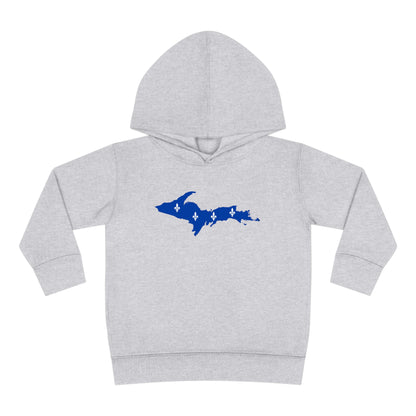 Michigan Upper Peninsula Hoodie (w/ UP Quebec Flag Outline) | Unisex Toddler