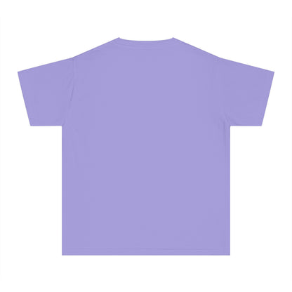 Michigan Upper Peninsula T-Shirt (w/ Azure UP Outline) | Youth Garment-Dyed