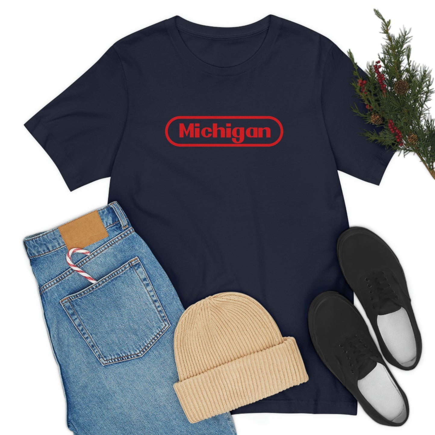 'Michigan' T-Shirt (Video Game Parody) | Unisex Standard Fit