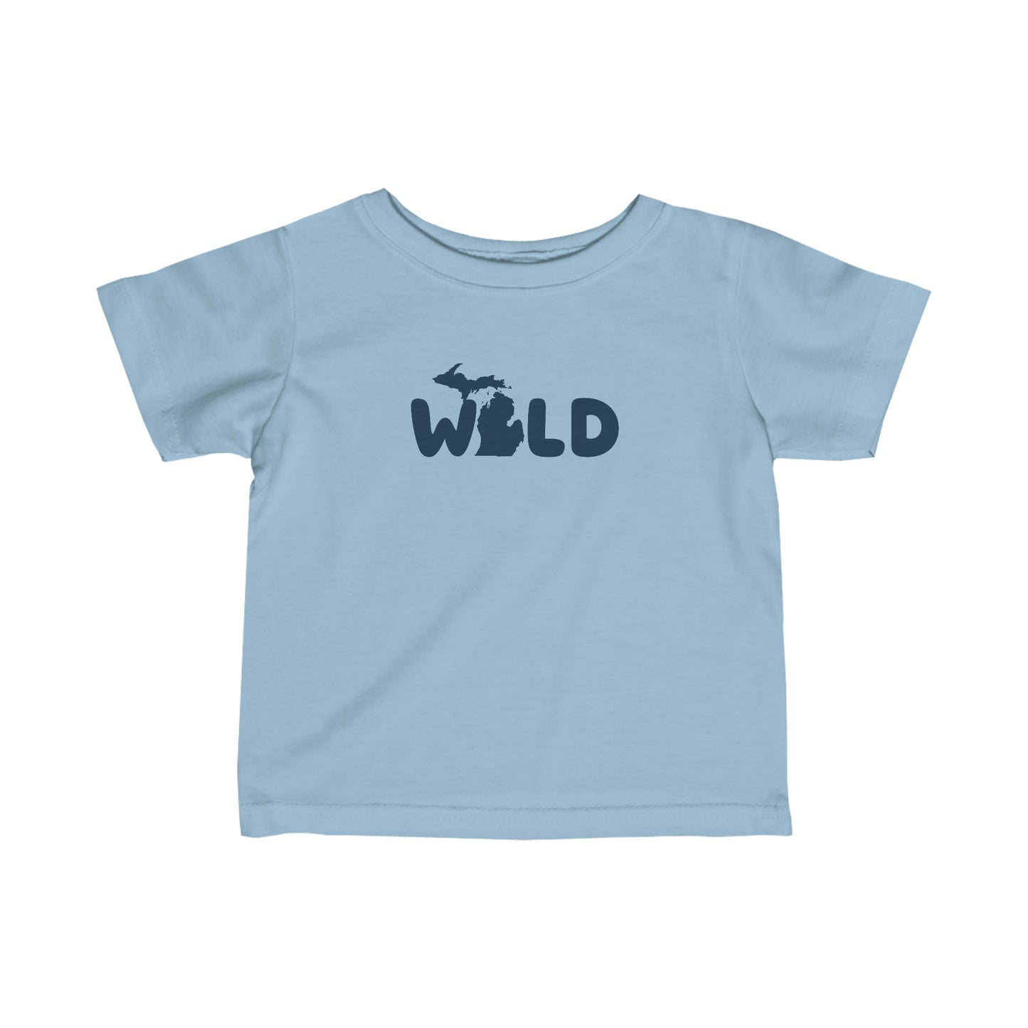 Michigan 'Wild' T-Shirt (Rounded Children's Font) |  Infant Short Sleeve