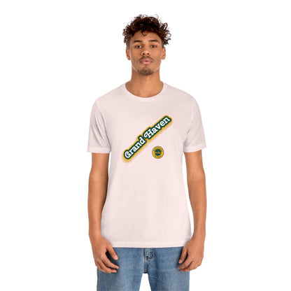 'Grand Haven - Authentically Michigan' Parody T-Shirt | Unisex Standard Fit