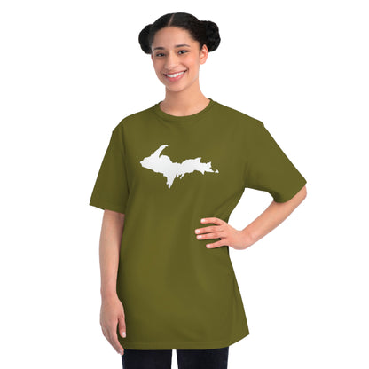 Michigan Upper Peninsula T-Shirt (w/ U.P. Outline) | Organic Unisex