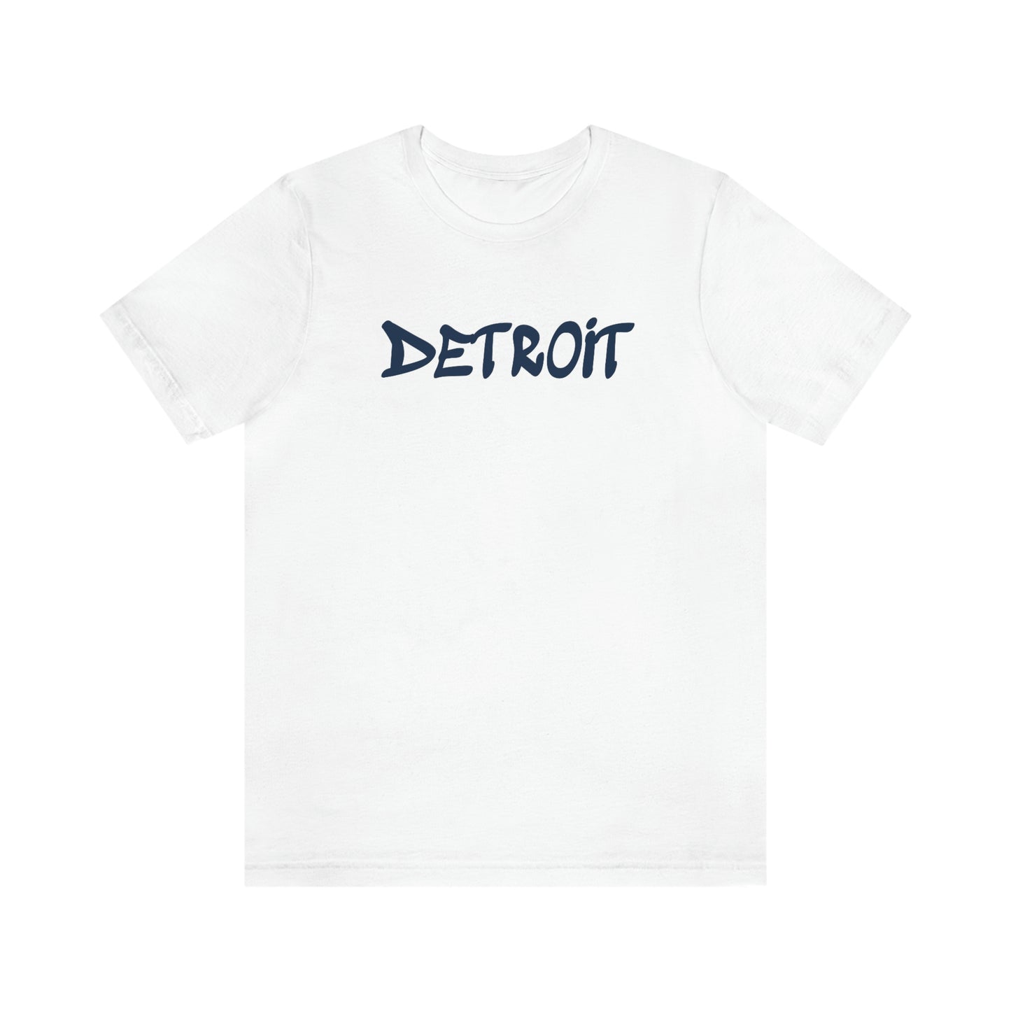 'Detroit' T-Shirt (1980s Hip Hop Font) | Unisex Standard Fit