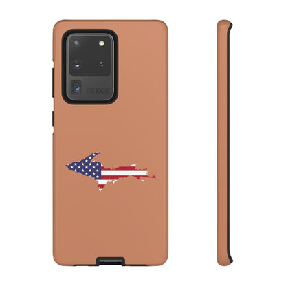 Michigan Upper Peninsula Tough Phone Case (Copper Patriot Edition) | Samsung & Pixel Android