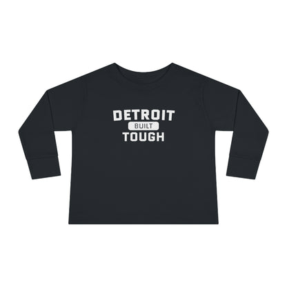 'Built Detroit Tough'' Parody T-Shirt | Toddler Long Sleeve