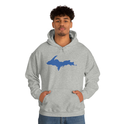 Michigan Upper Peninsula Hoodie (w/ Blue U.P. Outline) | Unisex Standard