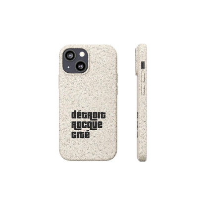 'Détroit Rocque Cité' Phone Cases (1970s Font) | Android & iPhone - Circumspice Michigan