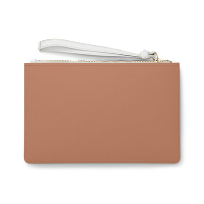 Michigan Upper Peninsula Clutch Bag (Copper Color w/ Navy UP Outline)