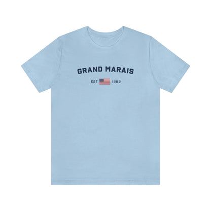 'Grand Marais EST 1882' T-Shirt | Unisex Standard Fit