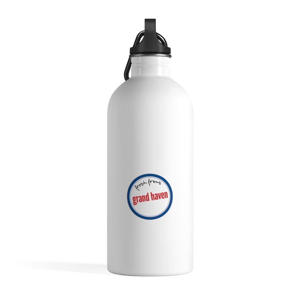 'Fresh From Grand Haven' Parody Water Bottle | 14oz Stainless Steel - Circumspice Michigan