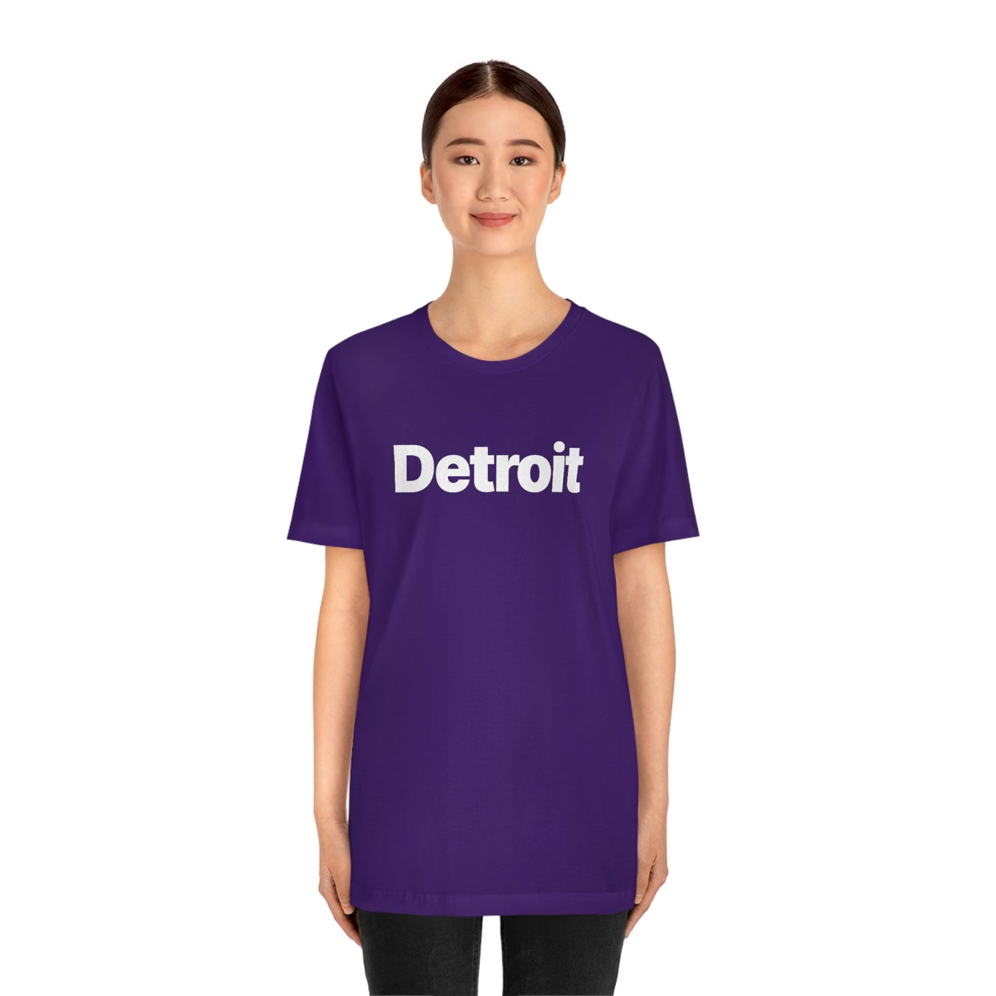 'Detroit' T-Shirt (Small SUV Parody Font) | Unisex Standard Fit