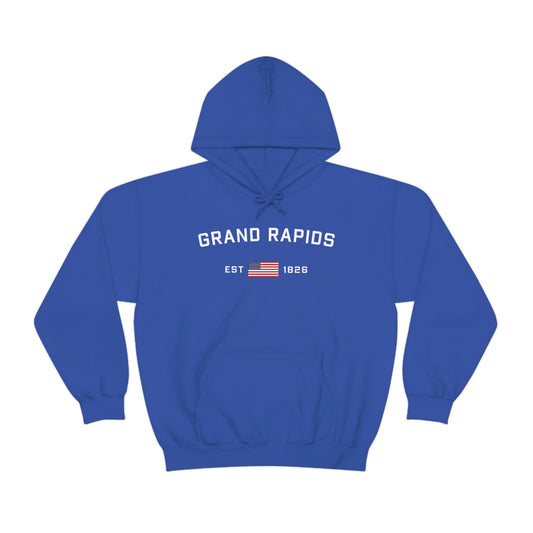 'Grand Rapids EST 1826' (w/USA Flag Outline) | Unisex Standard