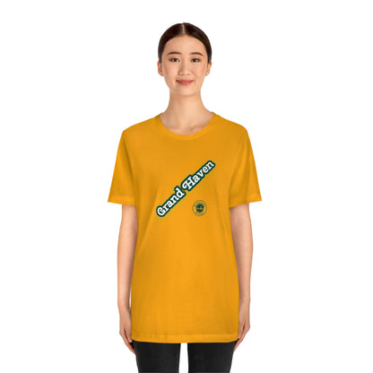 'Grand Haven - Authentically Michigan' Parody T-Shirt | Unisex Standard Fit