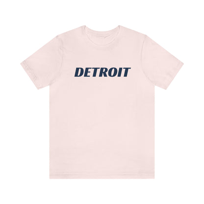 'Detroit' T-Shirt (Racing Font) | Unisex Standard Fit