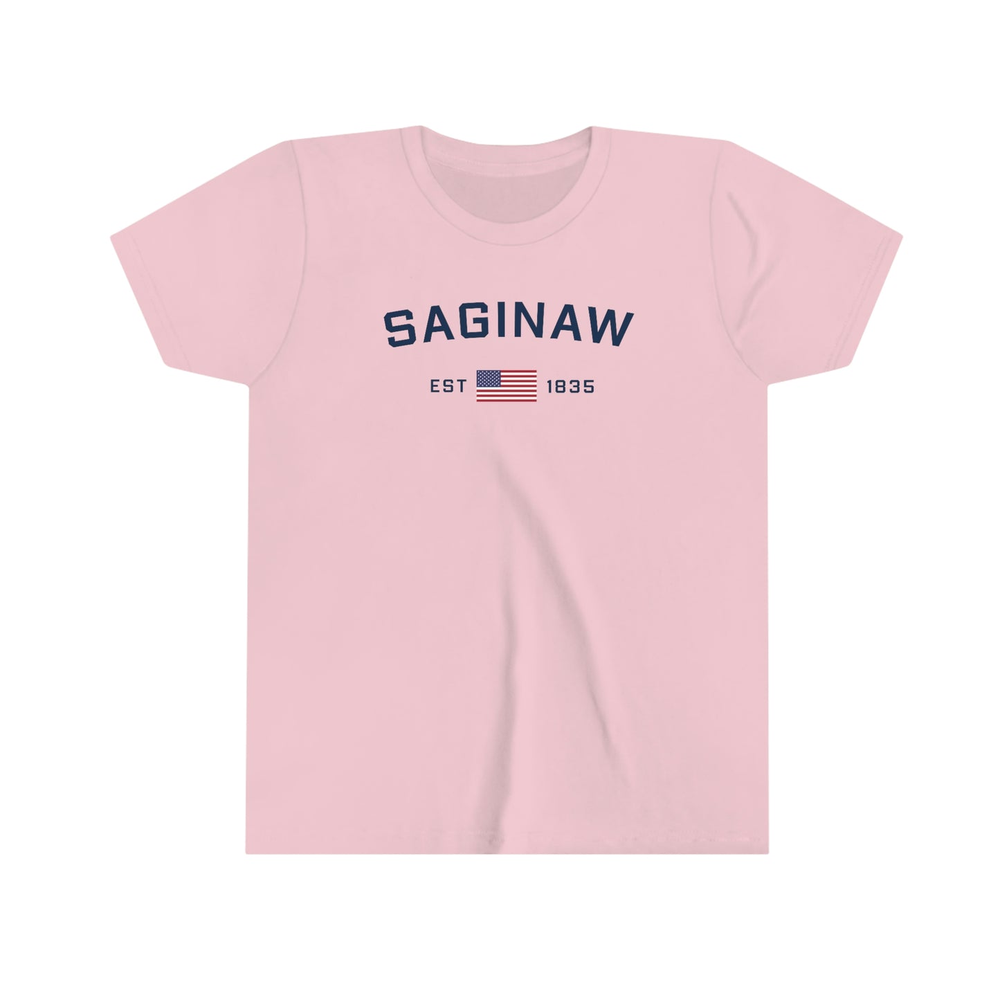 'Saginaw EST 1835' T-Shirt | Youth Short Sleeve