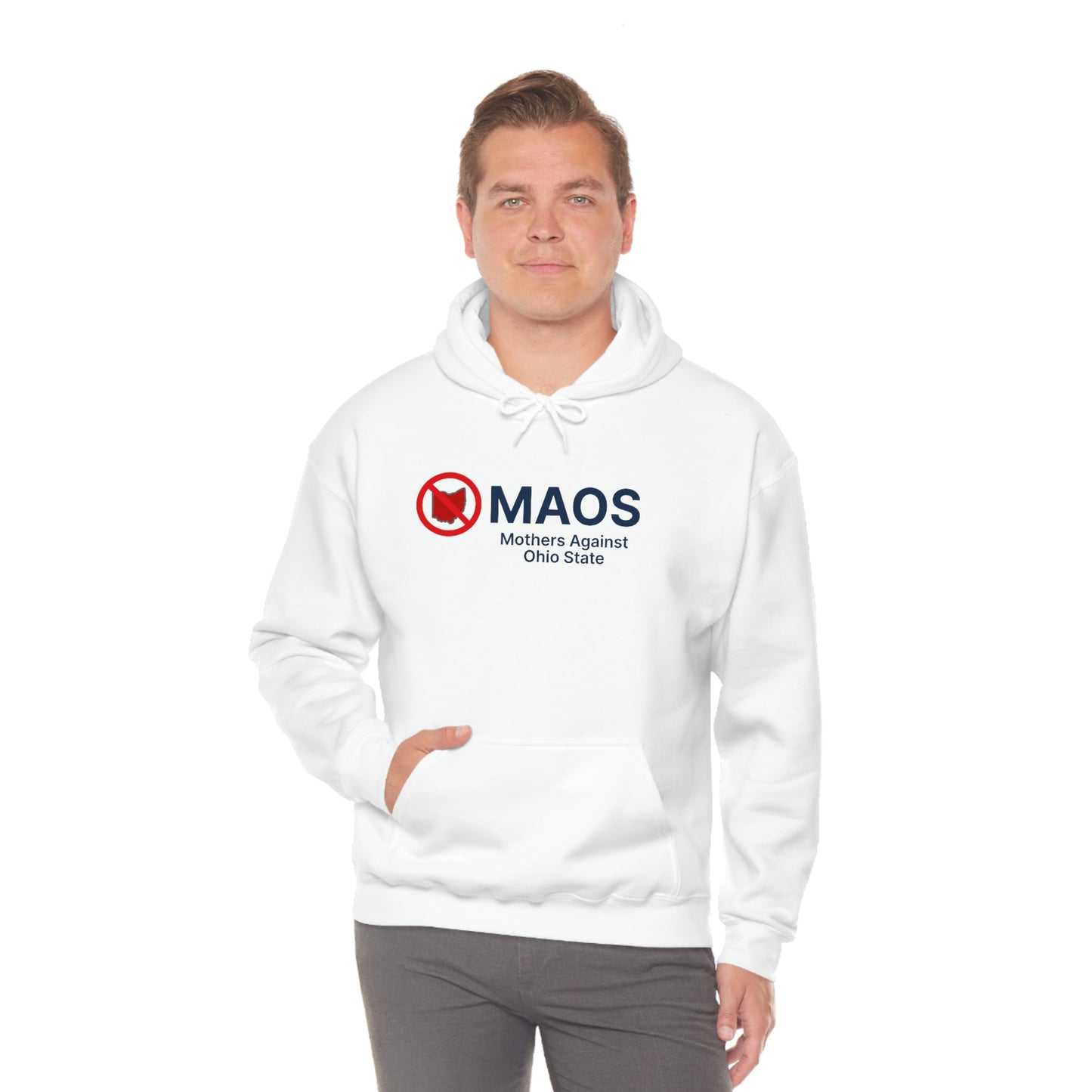 'MAOS Mothers Against Ohio State' Hoodie | Unisex Standard