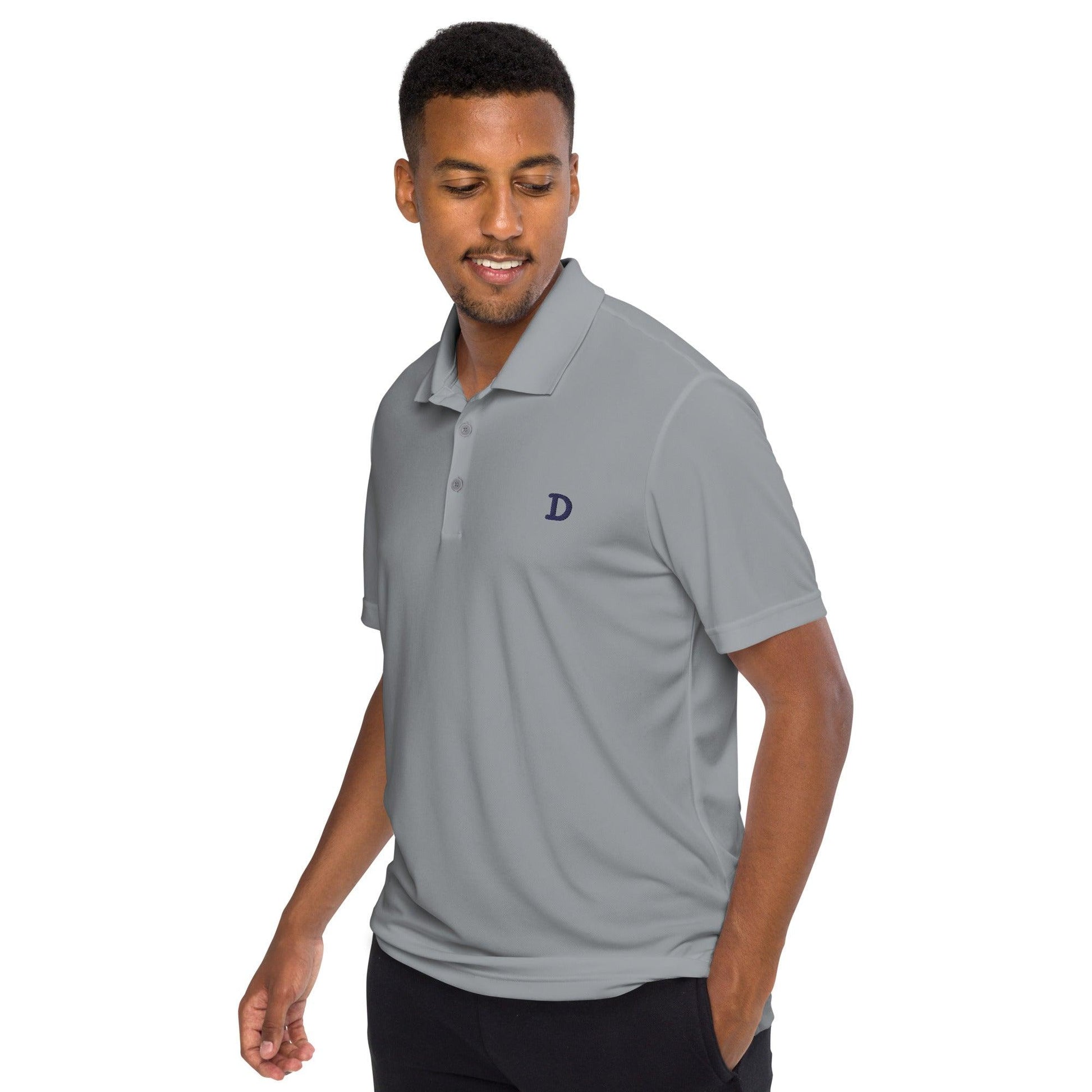 Detroit 'Old French D' Performance Polo by Adidas - Circumspice Michigan