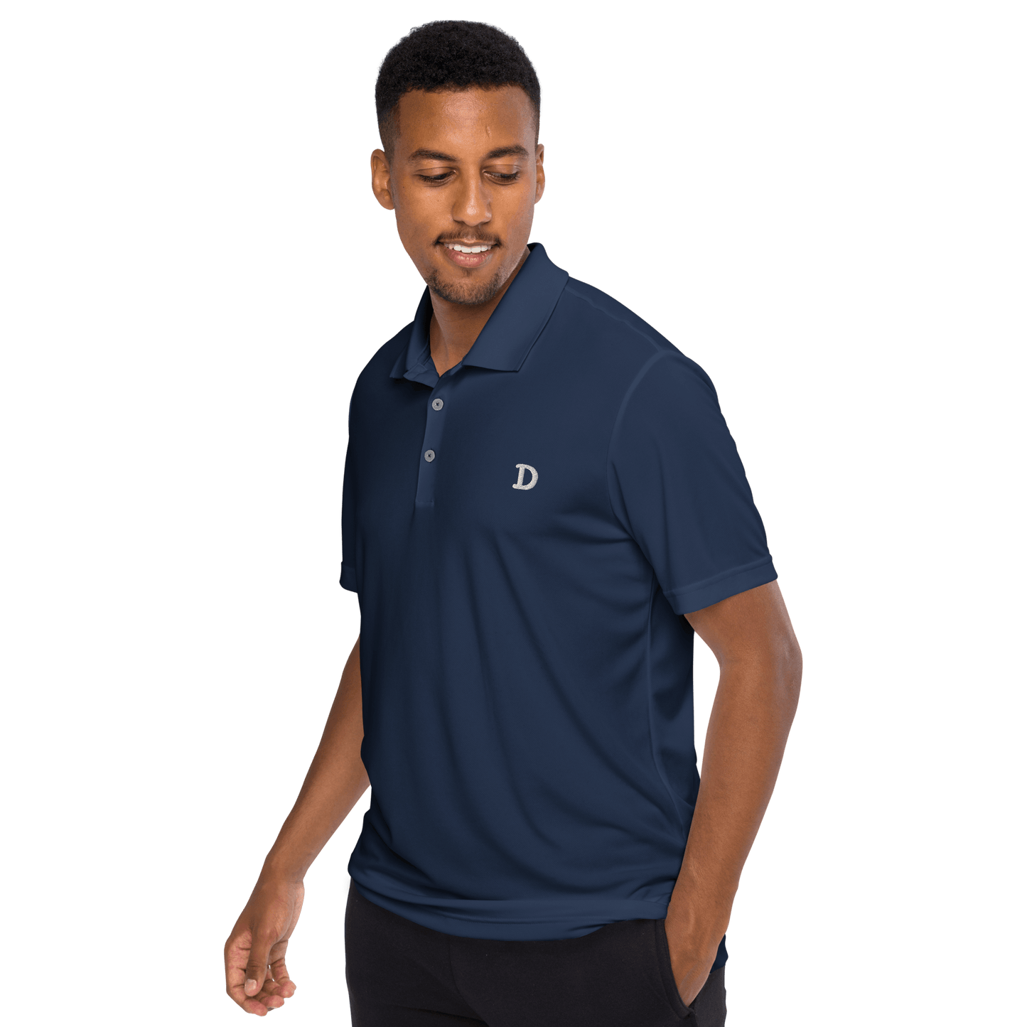 Detroit 'Old French D' Performance Polo by Adidas - Circumspice Michigan