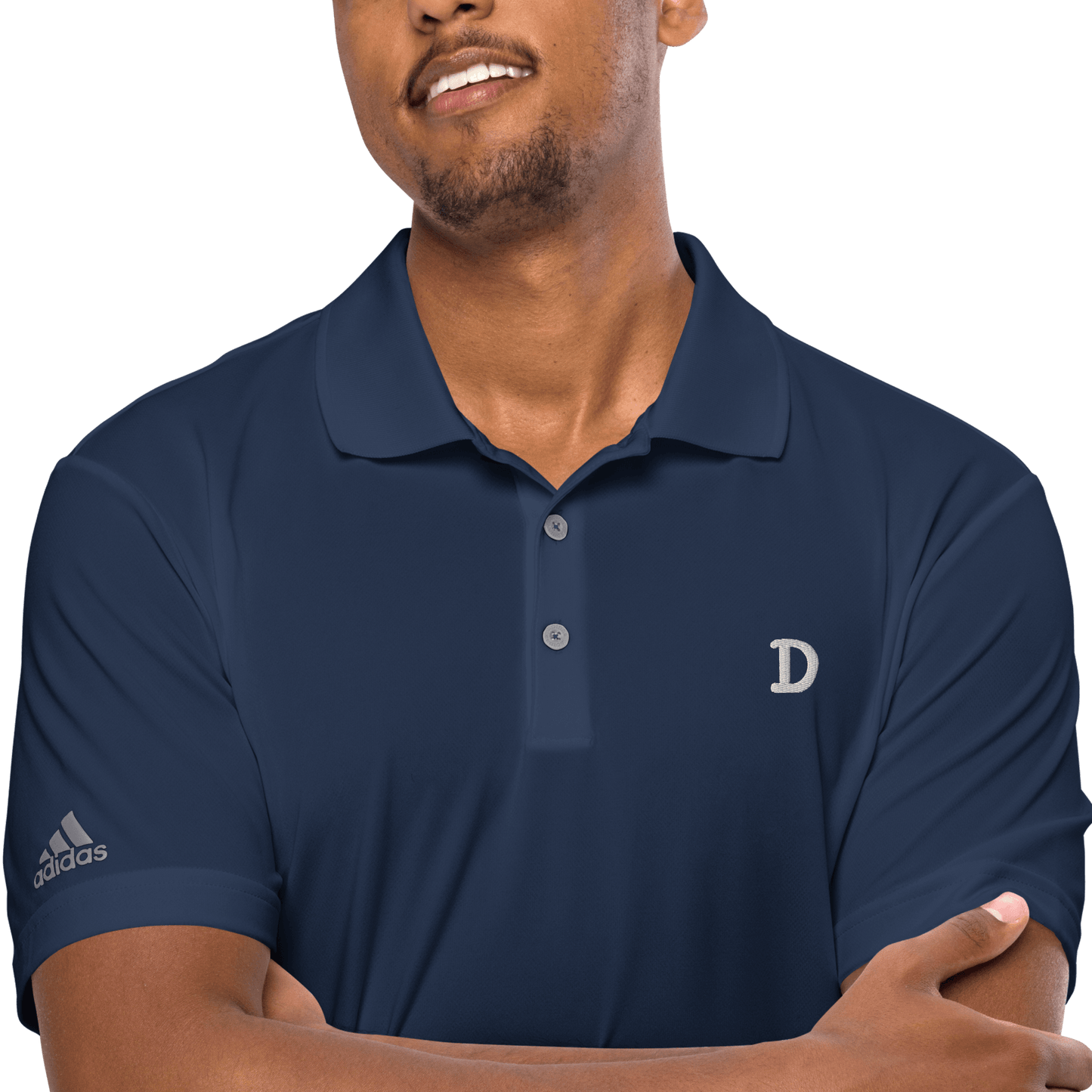 Detroit 'Old French D' Performance Polo by Adidas - Circumspice Michigan