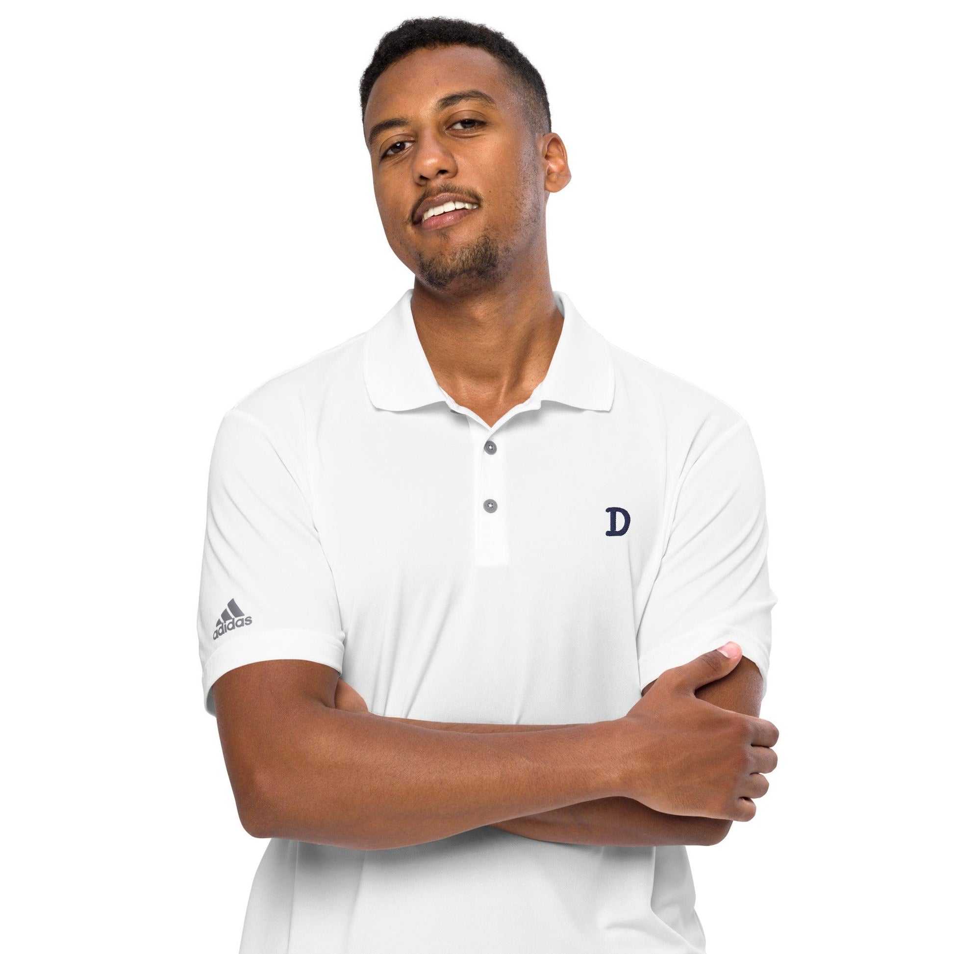 Detroit 'Old French D' Performance Polo by Adidas - Circumspice Michigan