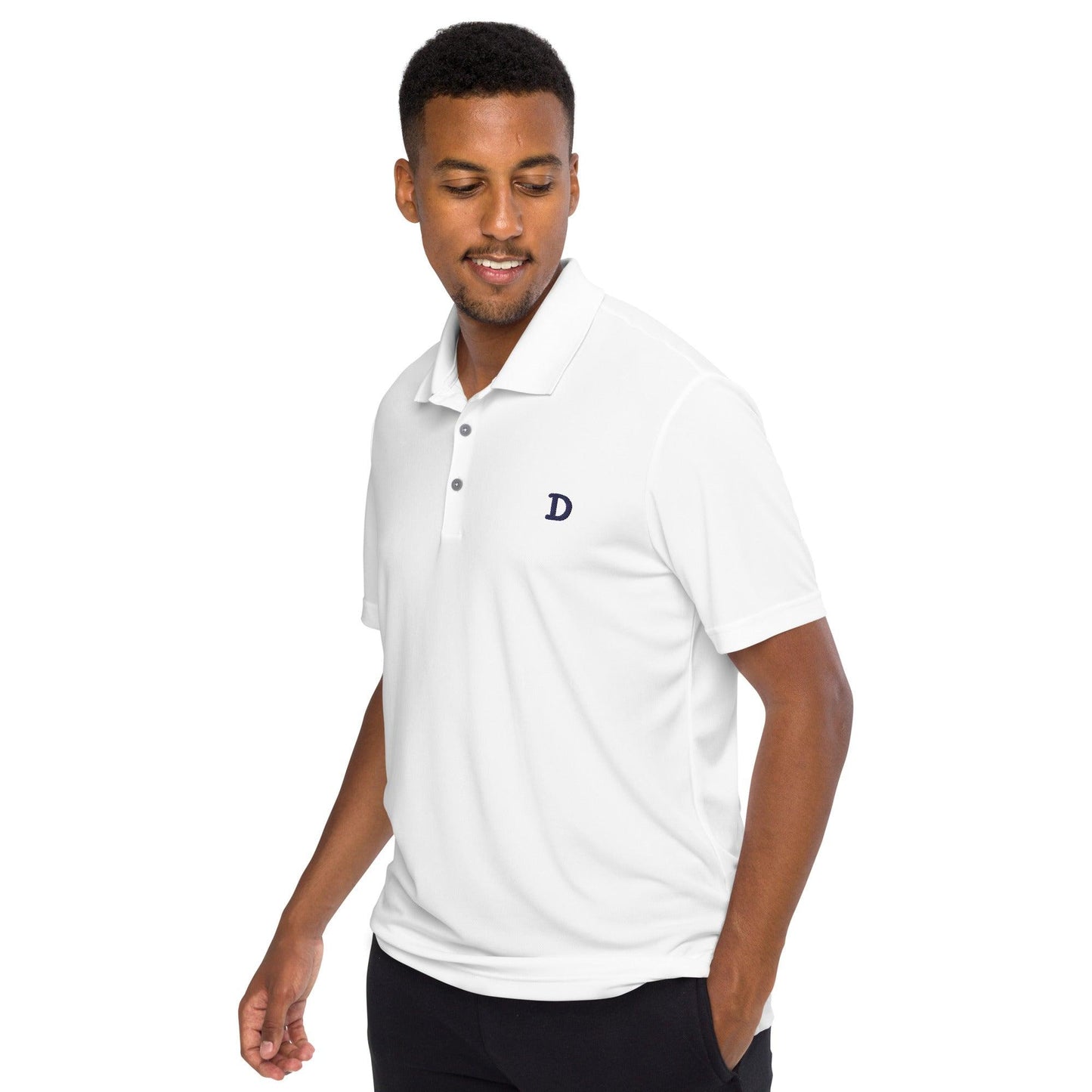 Detroit 'Old French D' Performance Polo by Adidas - Circumspice Michigan