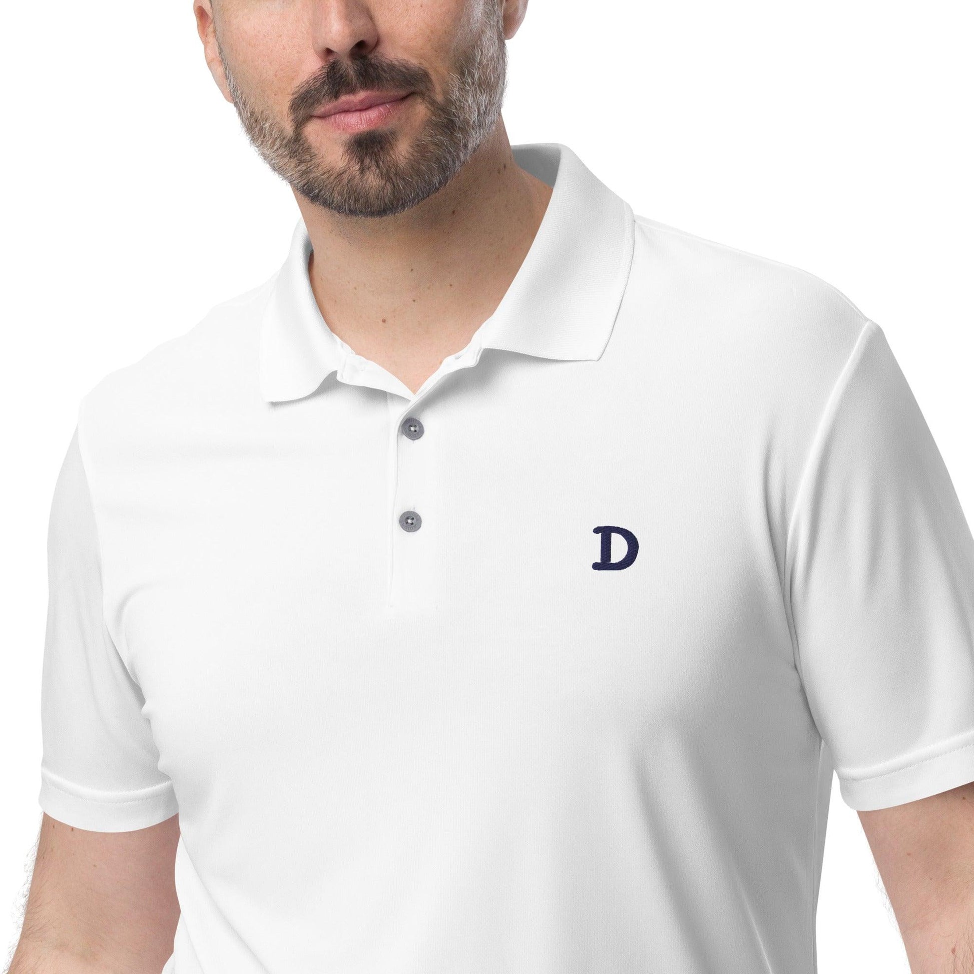 Detroit 'Old French D' Performance Polo by Adidas - Circumspice Michigan