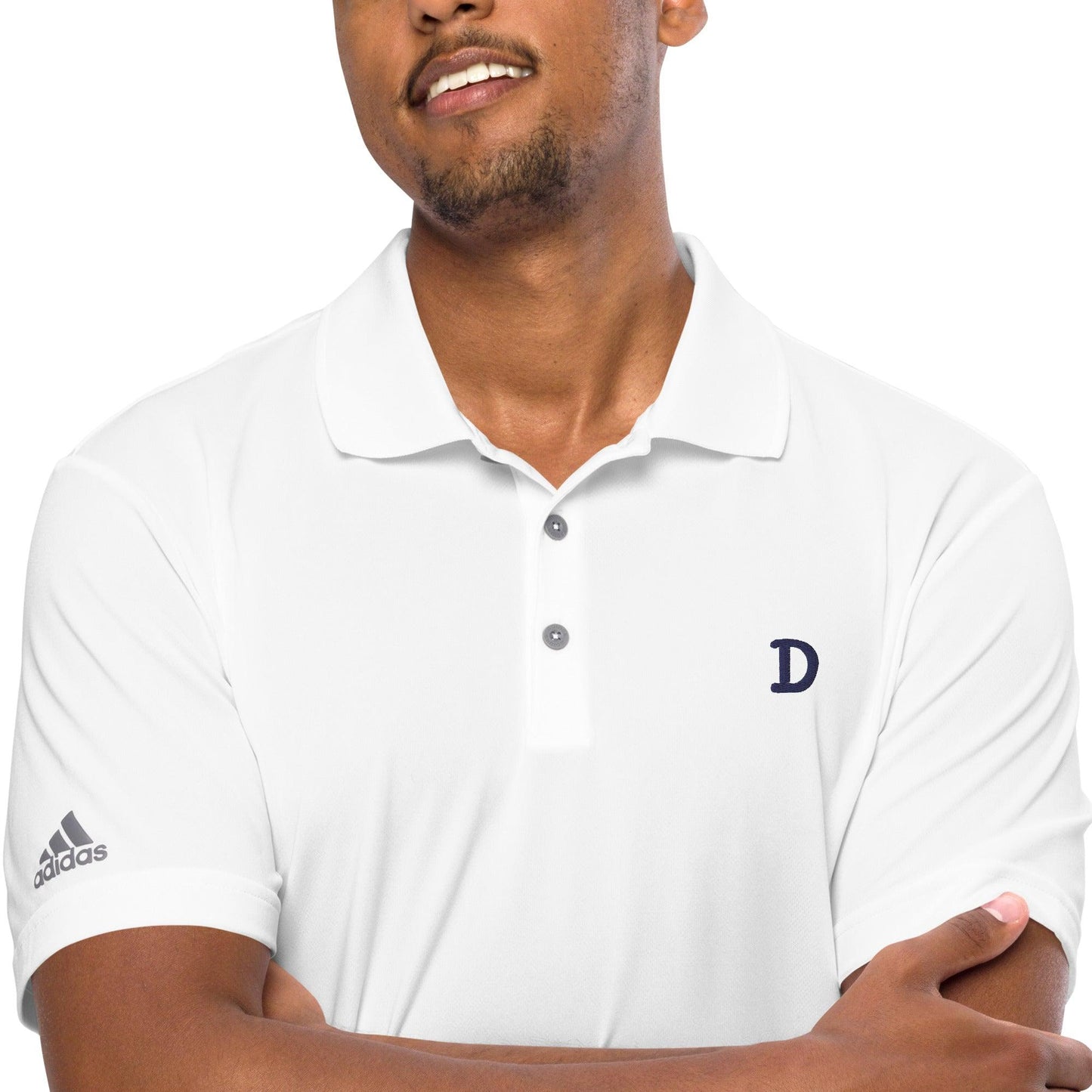 Detroit 'Old French D' Performance Polo by Adidas - Circumspice Michigan