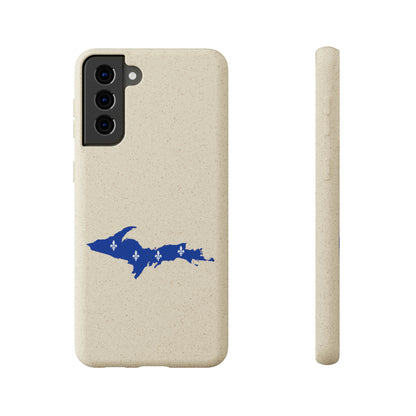 Michigan Upper Peninsula Biodegradable Phone Cases (w/ UP Quebec Flag Outline) | Samsung Android