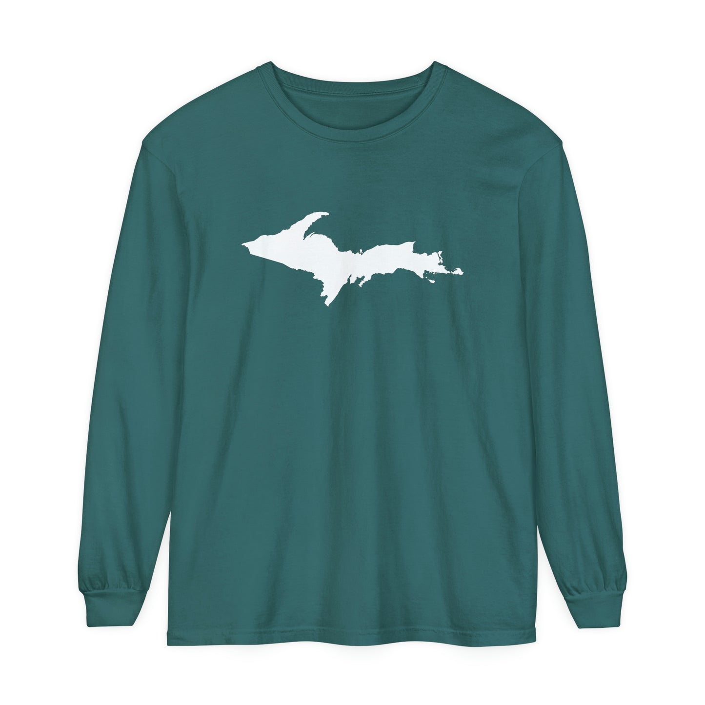 Michigan Upper Peninsula Garment-Dyed T-Shirt | Unisex Long Sleeve