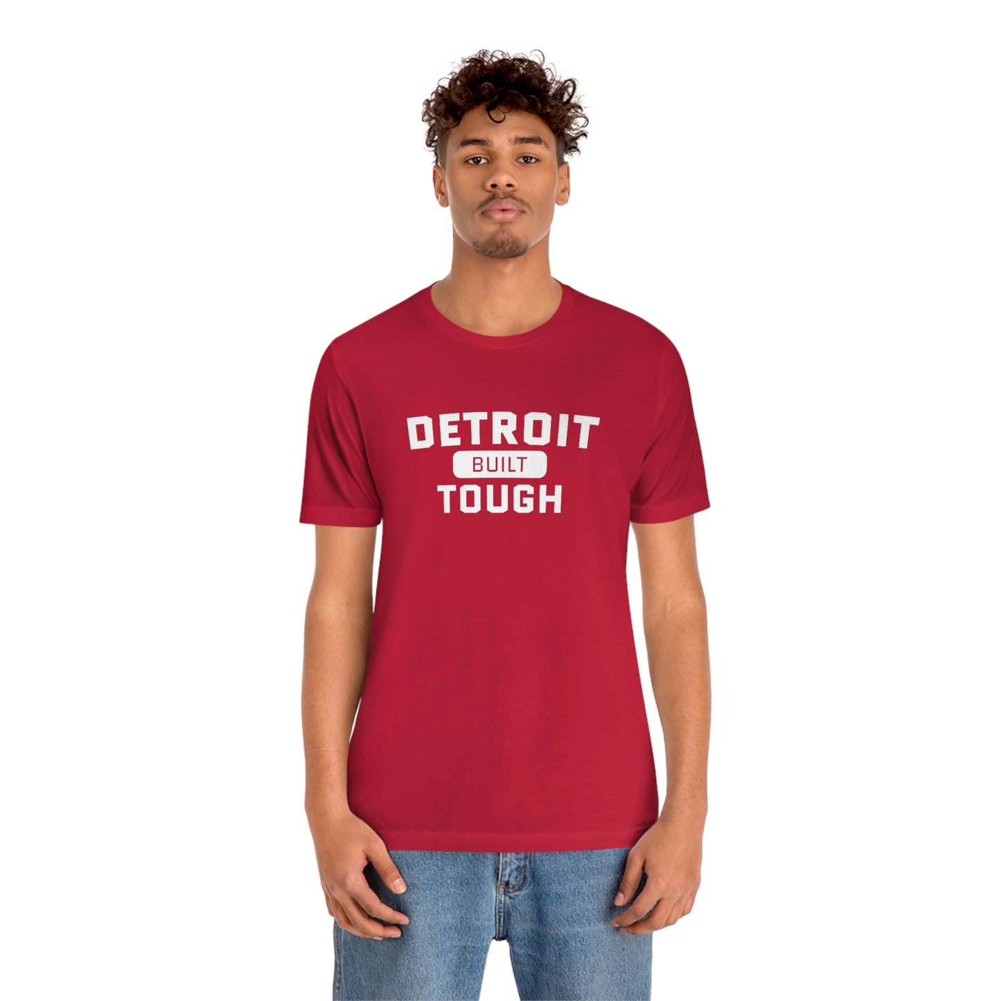 'Built Detroit Tough' T-Shirt | Unisex Standard Fit