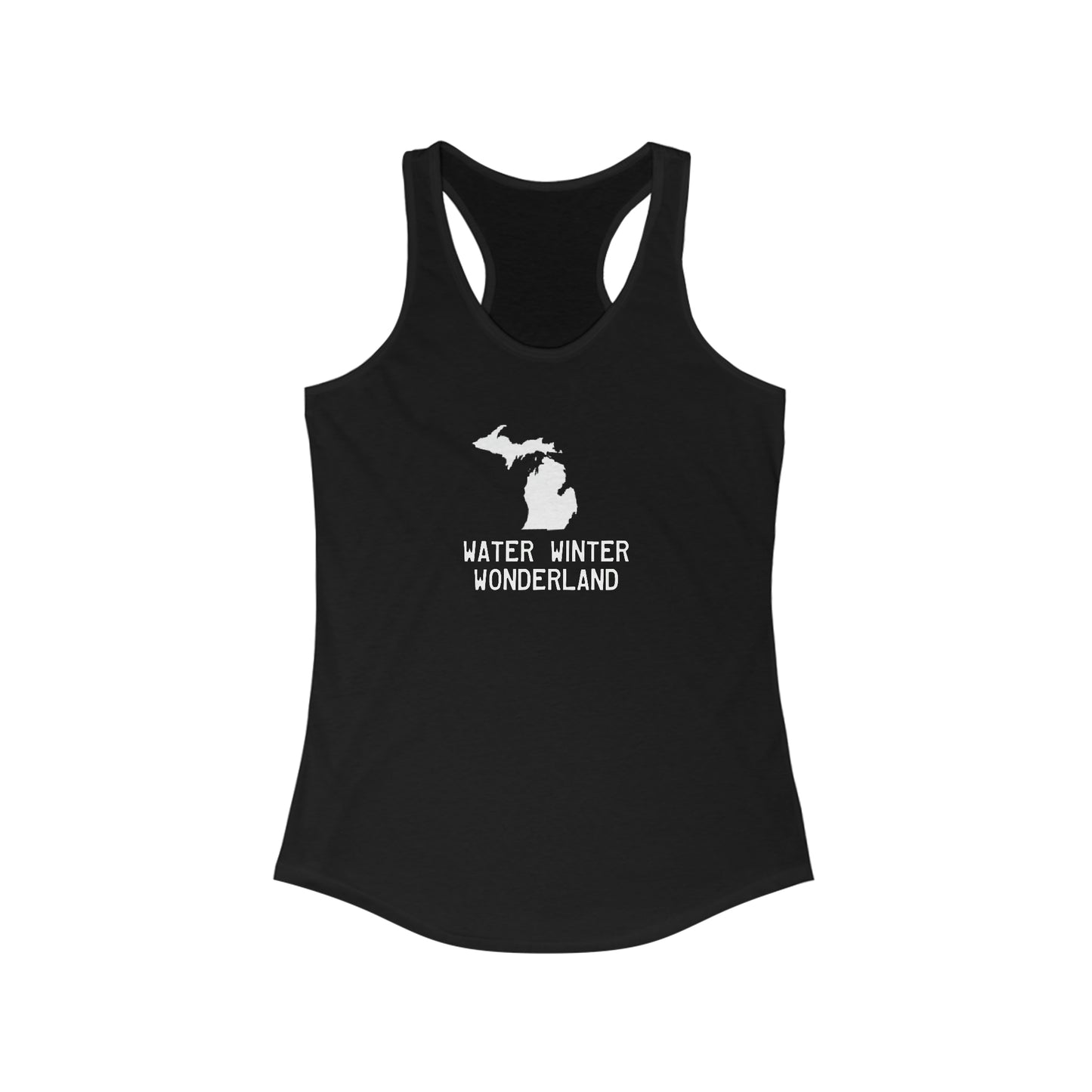 Michigan 'Water Winter Wonderland' Tank Top | Women's Racerback