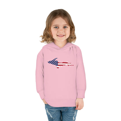 Michigan Upper Peninsula Hoodie (w/ UP USA Flag Outline) | Unisex Toddler