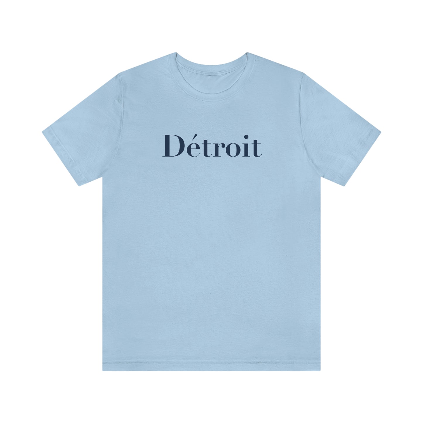 'Détroit' T-Shirt (Didot Font) | Unisex Standard Fit