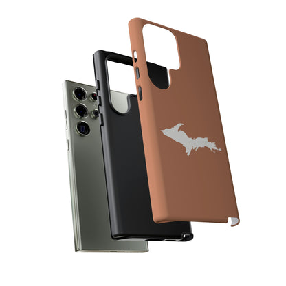 Michigan Upper Peninsula Tough Phone Case (Copper Colored Edition) | Samsung & Pixel Android