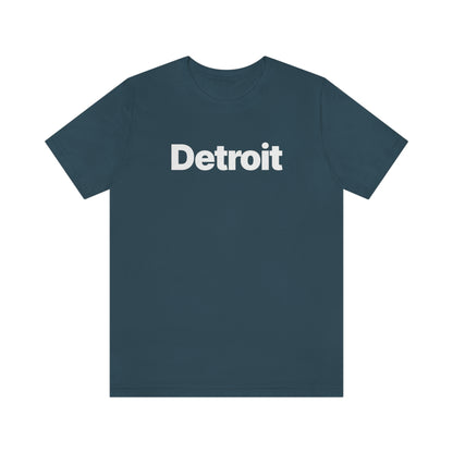 'Detroit' T-Shirt (Small SUV Parody Font) | Unisex Standard Fit