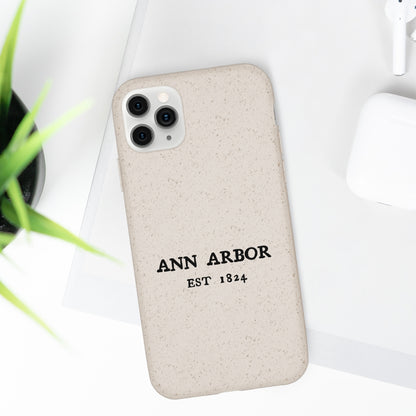 'Ann Arbor EST 1824' Phone Cases | Android & iPhone