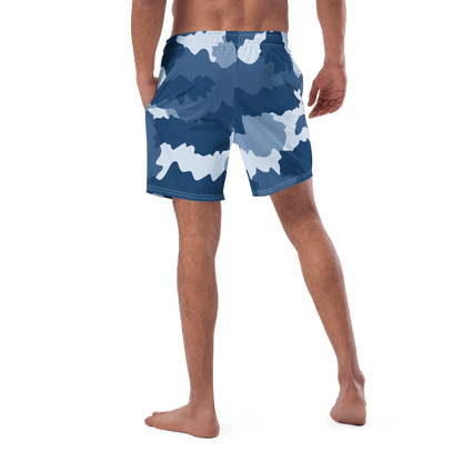 Men's Recycled Swim Trunks (Great Lakes Camouflage Pattern) - Circumspice Michigan