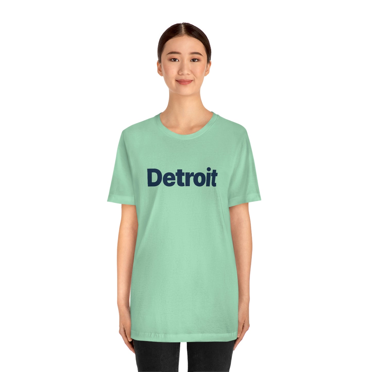 'Detroit' T-Shirt (Small SUV Parody Font) | Unisex Standard Fit