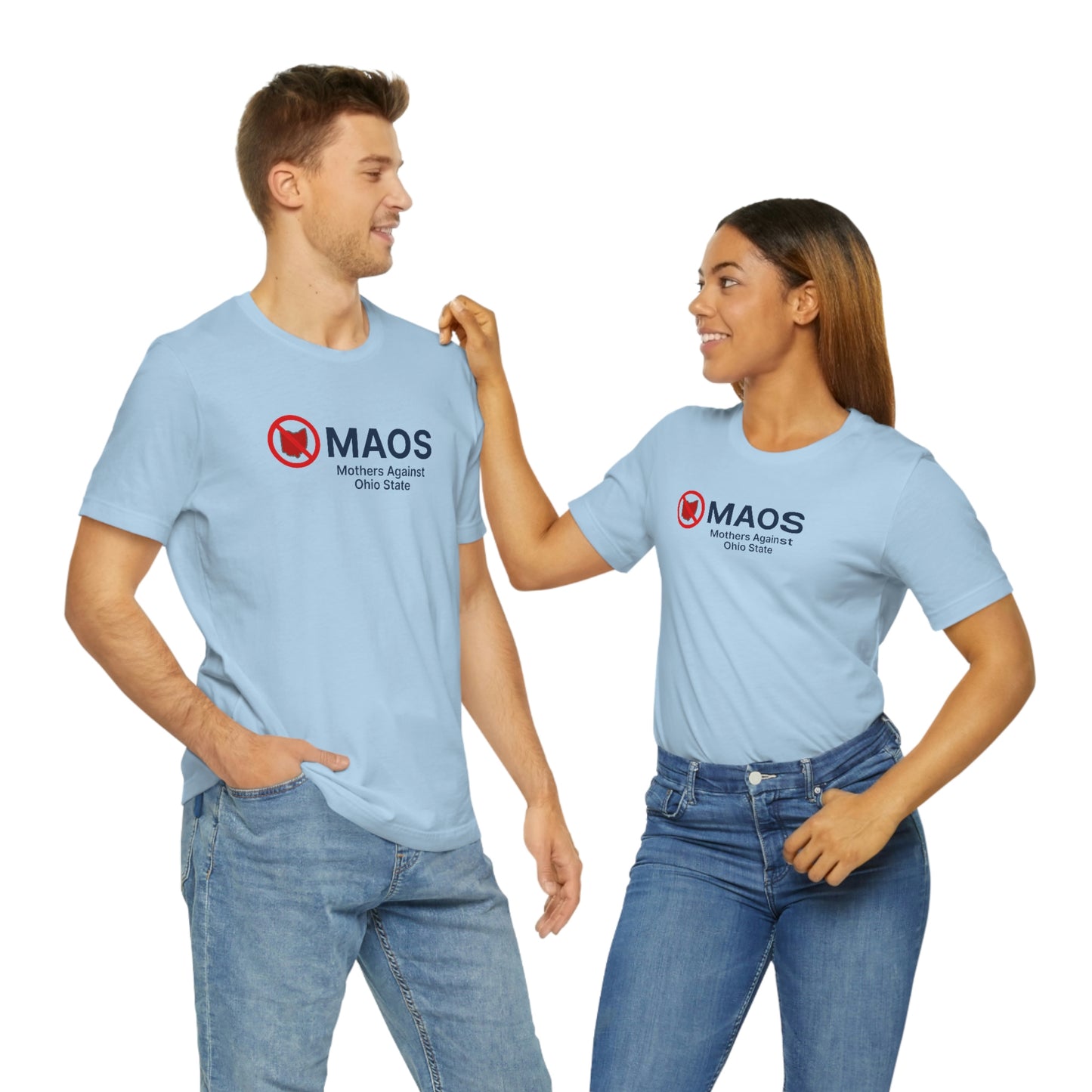 'MAOS Mothers Against Ohio State' T-Shirt | Unisex Standard Fit